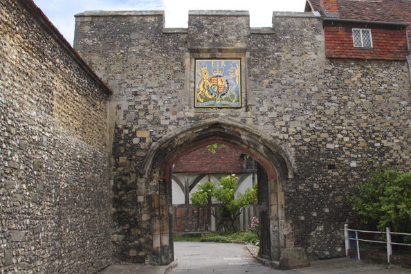 One of the city gates into Winchester