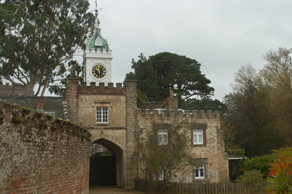 Entrance to the castle on Brownsea Island