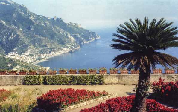 The Amalfi Coast from Ravello in Italy