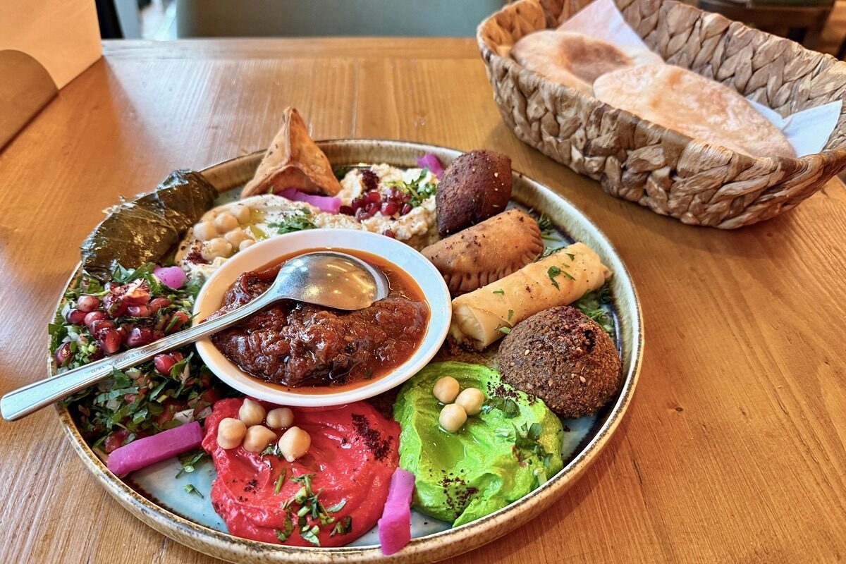 A Mixed Mezze at Afandena, Earls Court, London