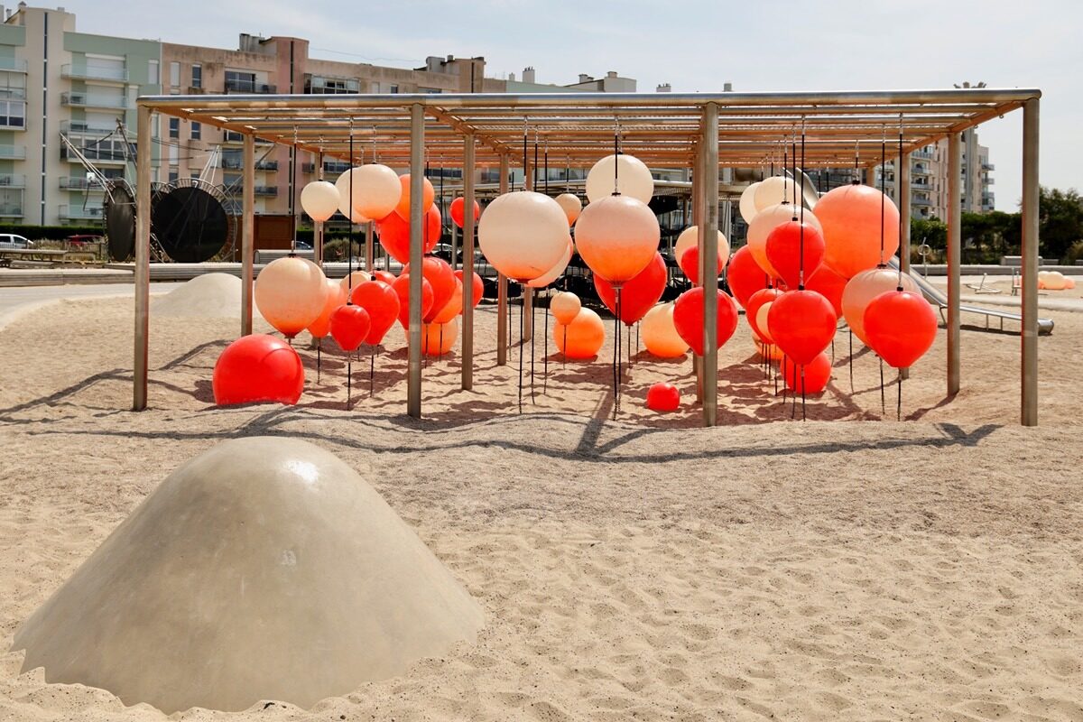 A Play Area at the Beach in Calais