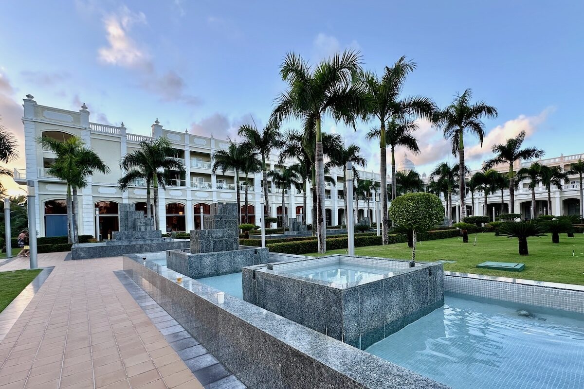 Avenue of Restaurants at RIU Palace Bavaro Dominican Republic