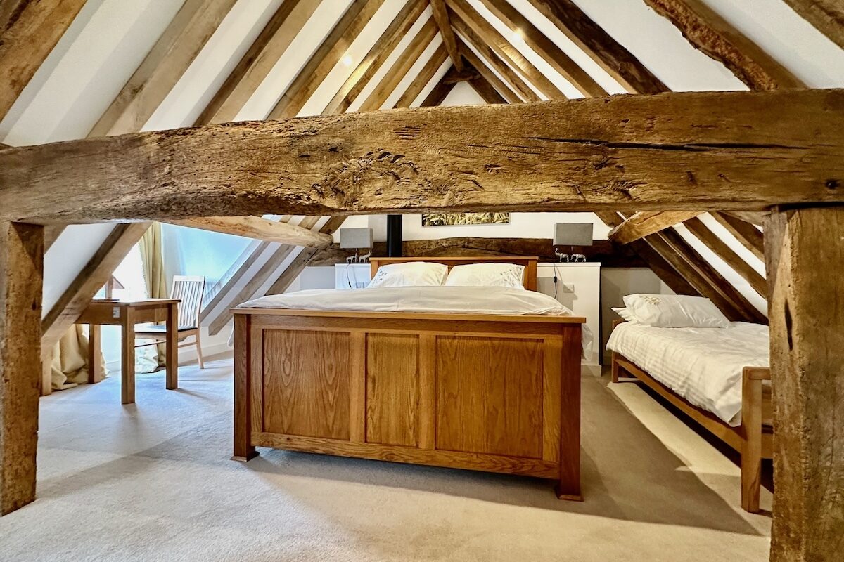 Bedroom in Archers Retreat, Michelmarsh Farm, Romsey in Hampshire