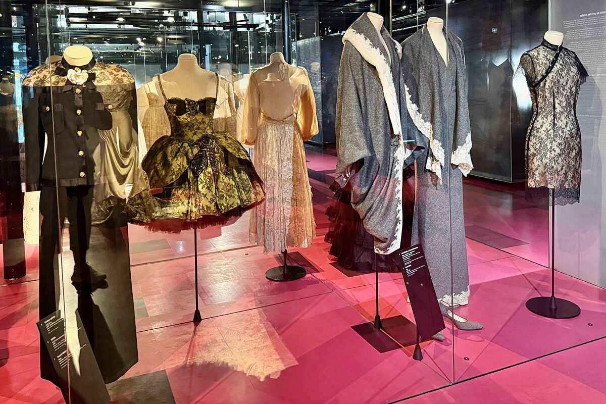 Fashion Display at the Cité de la Dentelle Museum in Calais