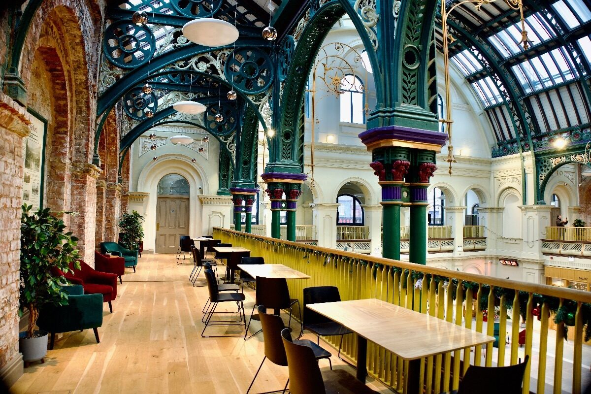 Gallery in the Corn Exchange in Doncaster