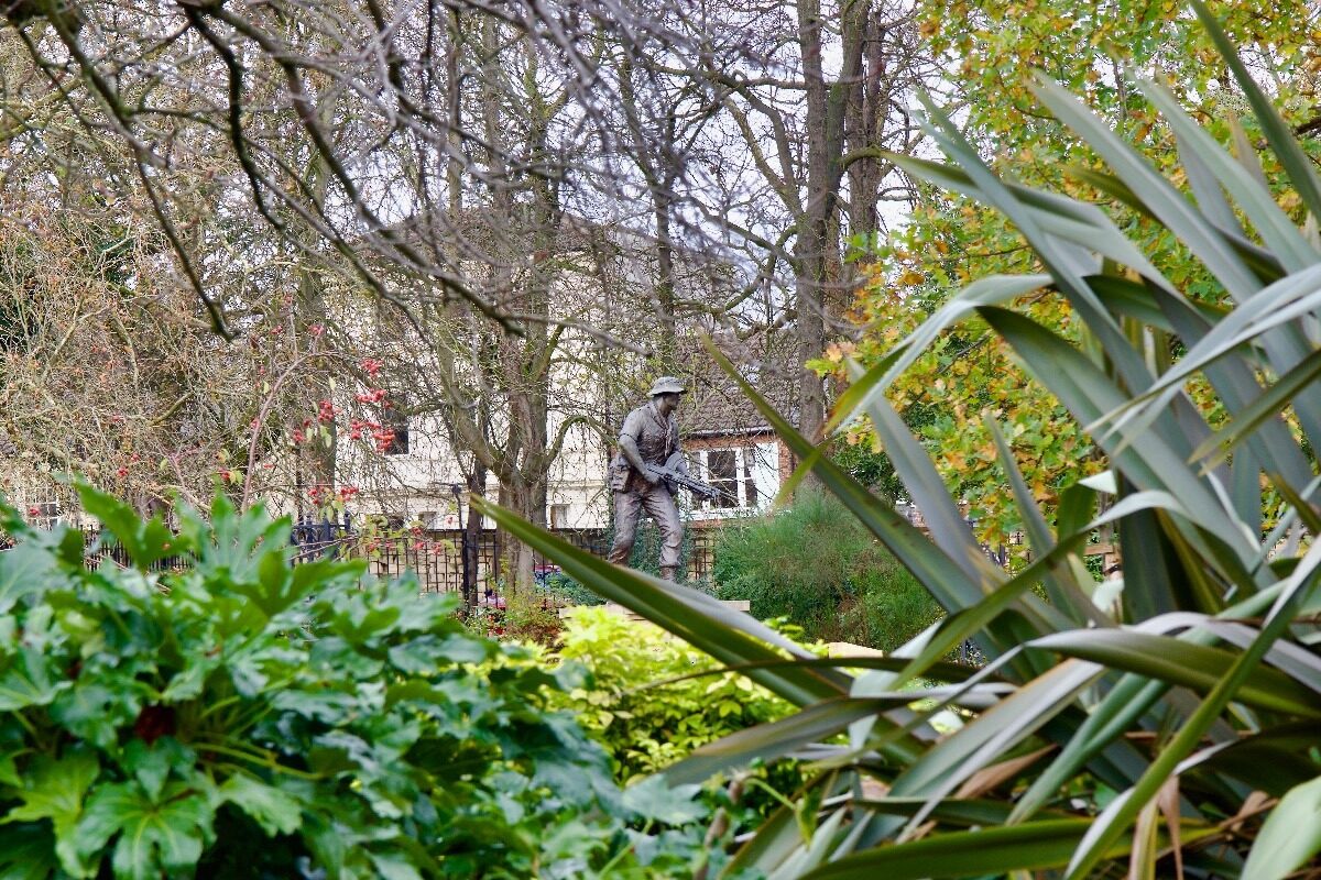 Monument in Elmfield Park, Doncaster