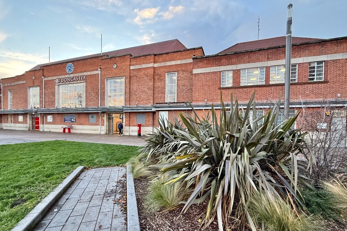 The Railway Station in Doncaster
