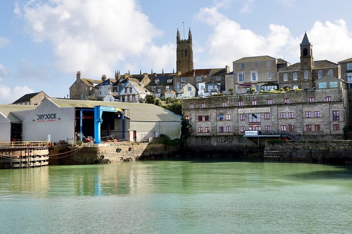 The Abbey Basin in Penzance