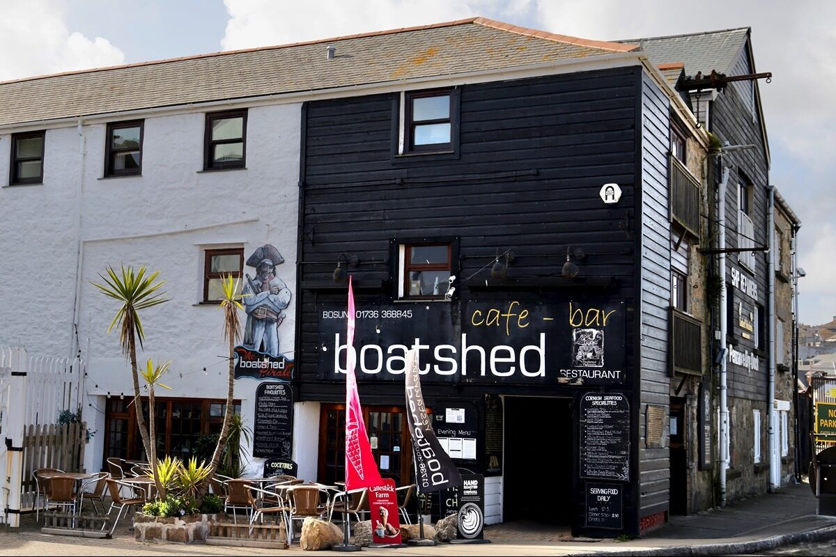 The Boatshed Café & Bar in Penzance