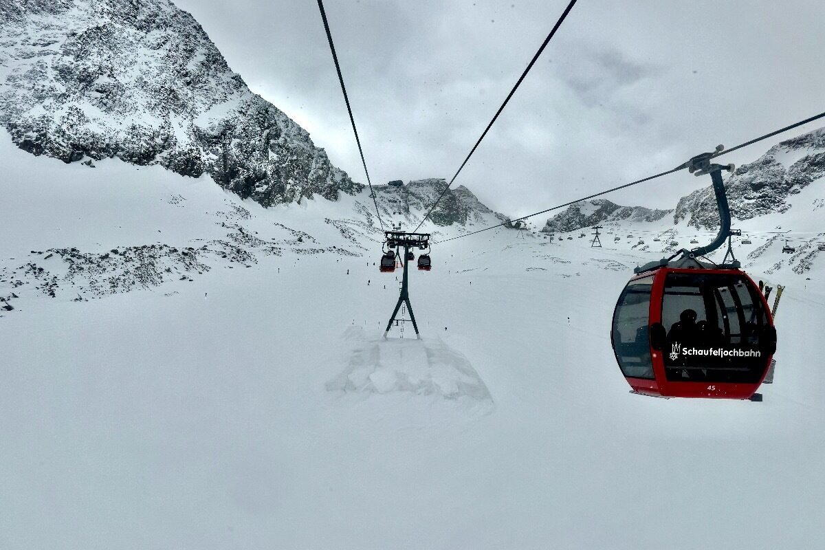 The Journey into the Stubai Glacier