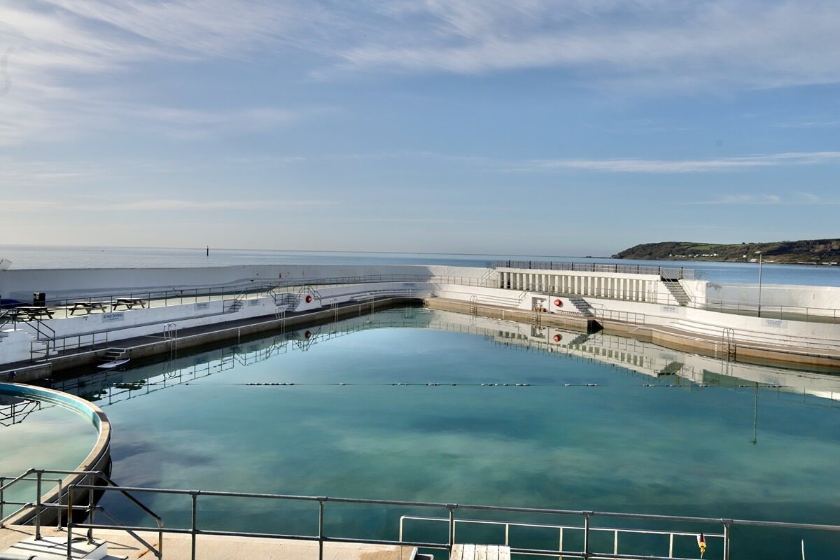 The Jubilee Open Air Pool in Penzance