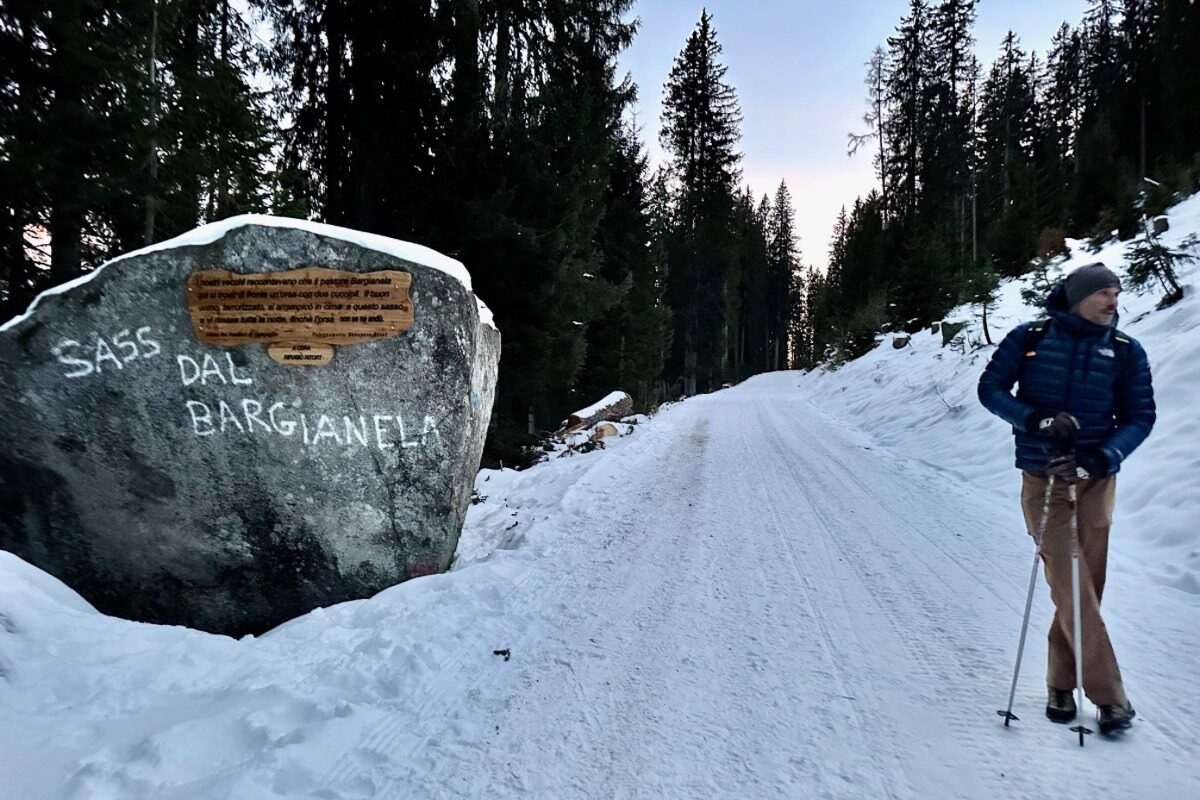 The Sass del Bargianèla in Madonna di Campiglio, Italy