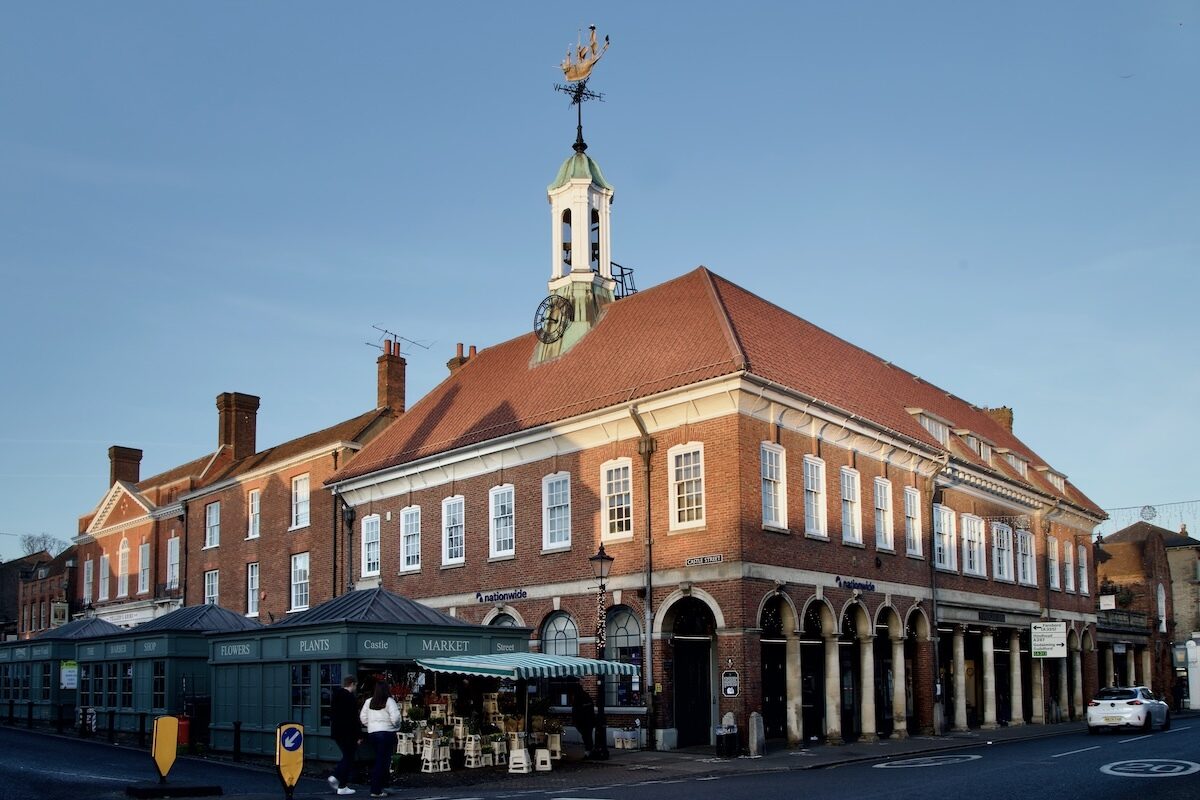 Town Hall Buildings on The Borough in Farnham