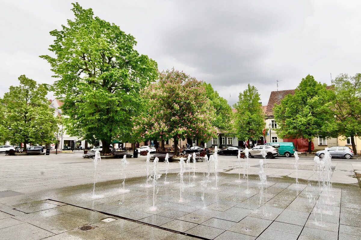 Town Square in Wolsztyn