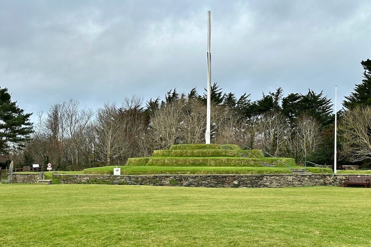 Tynwald Hill at St Johns, Isle of Man