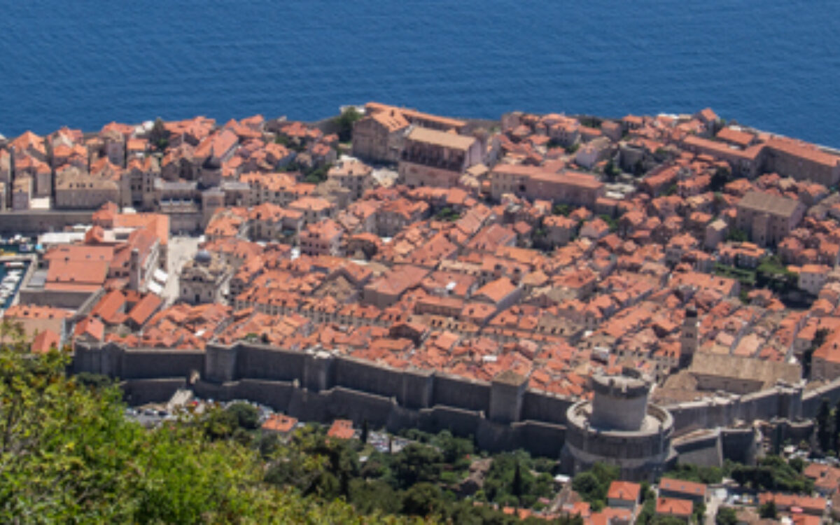 Three Tiers of Dubrovnik in Croatia