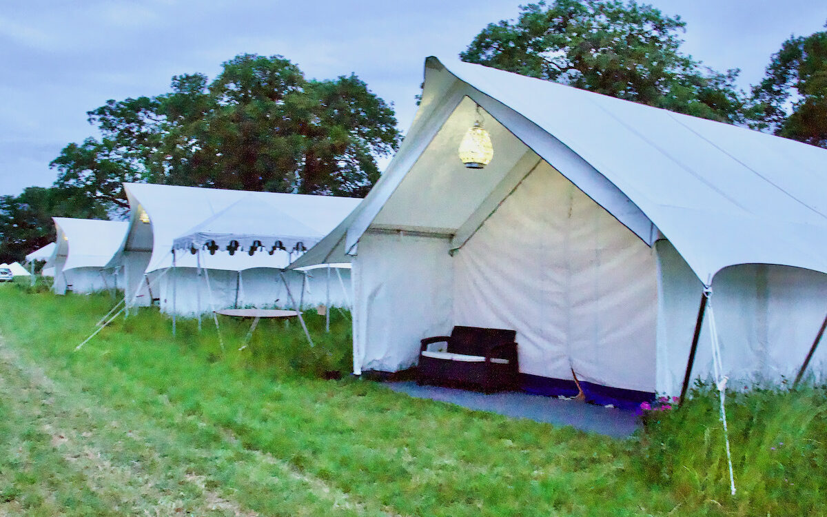 Pop Up Somerset Puts the Glam into Glamping