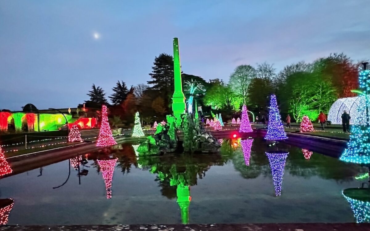 Blenheim Palace Lights up for Christmas