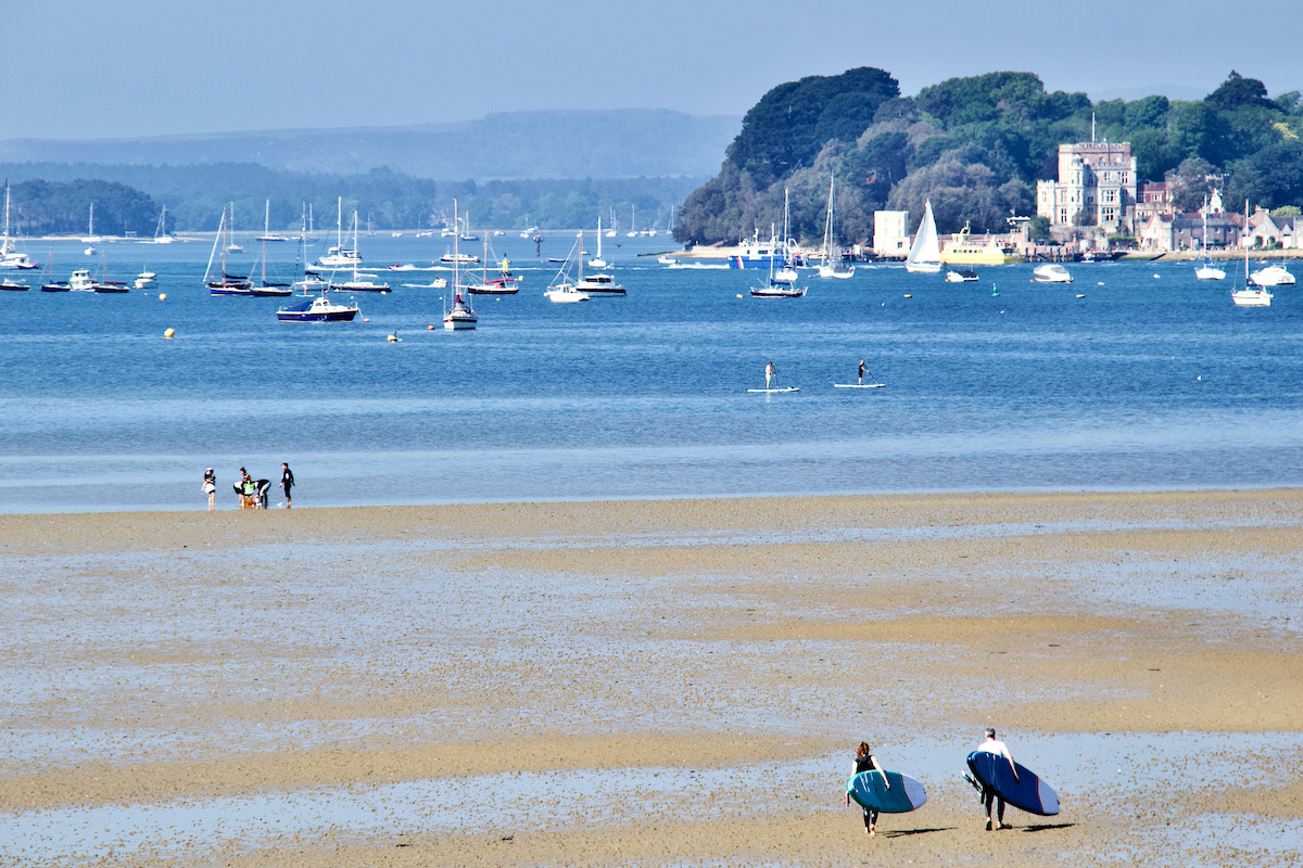 A Long Walk to the Sea in Poole Harbour, Dorset