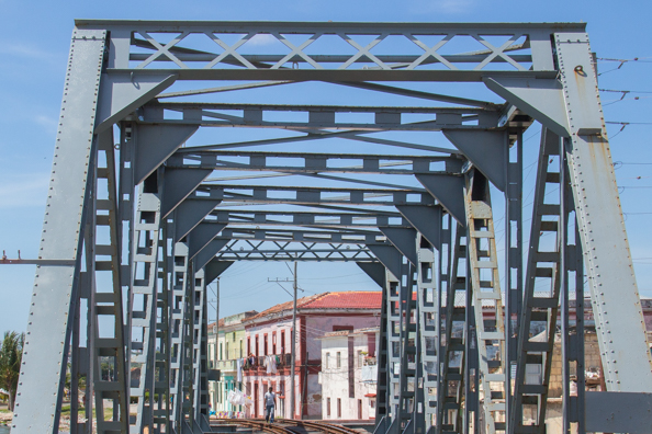 A railway bridge in Matanzas, Cuba