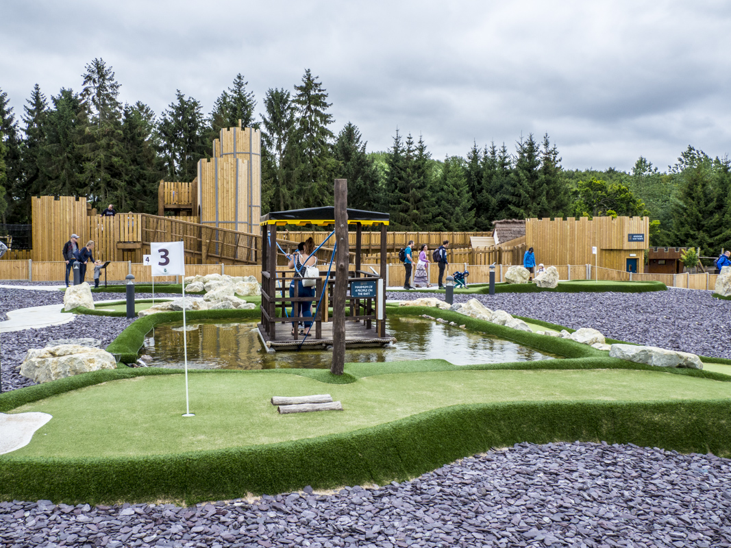 Adventure Playground at Leeds Castle near Maidstone in Kent  7285356