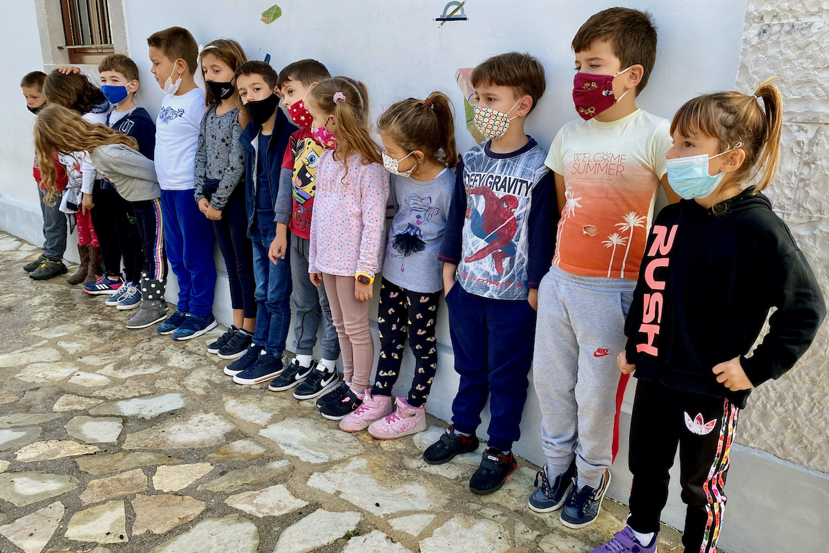 Albanian School Children