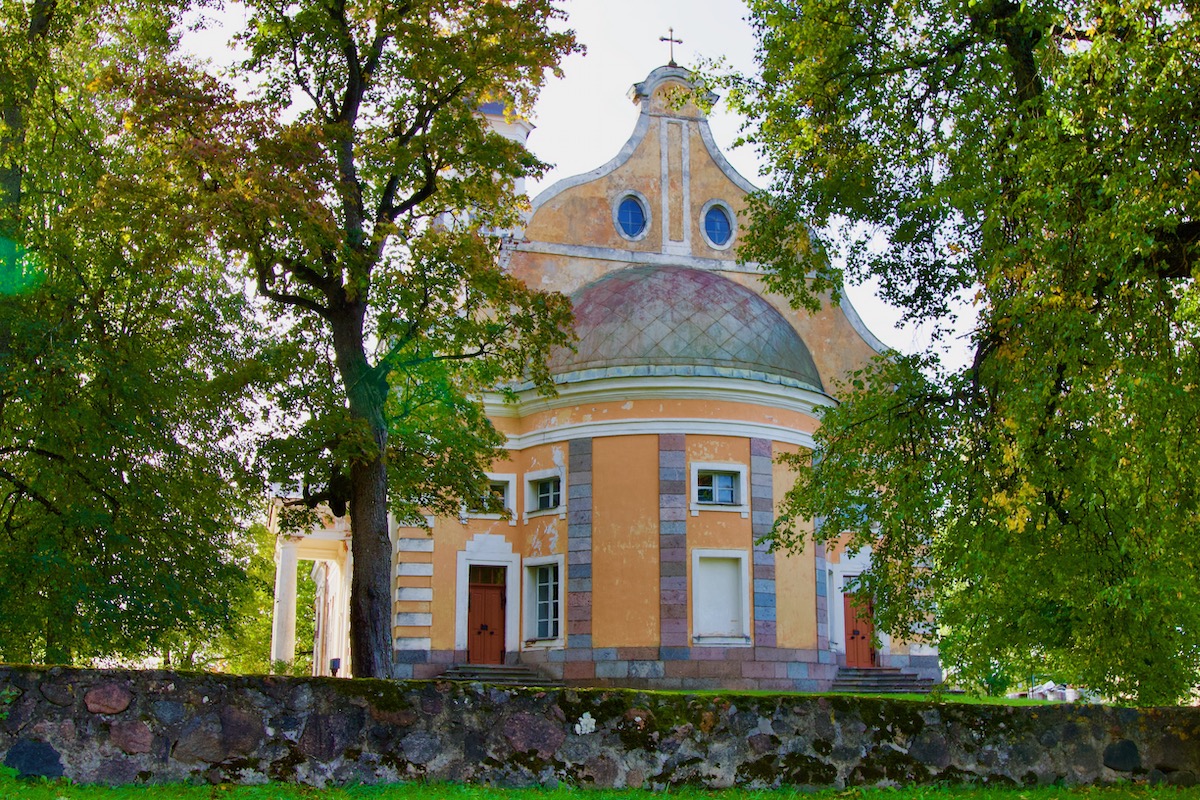 Alūksne Evangelical Lutheran Church in Alūksne, Vidzeme in Latvia