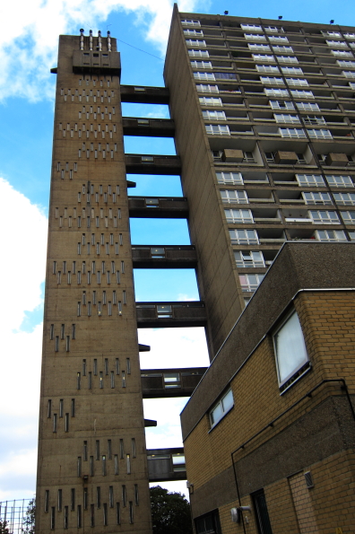 Balfron Tower on the Brownfield Estate Poplar London