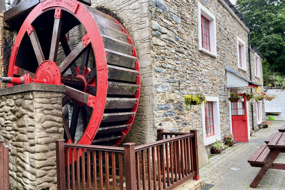 Ballacregga Corn Mill Tea Room at Laxey on the Isle of Man