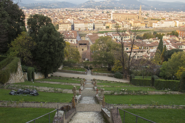 Bardini Gardens above Florence, Tuscany, Italy