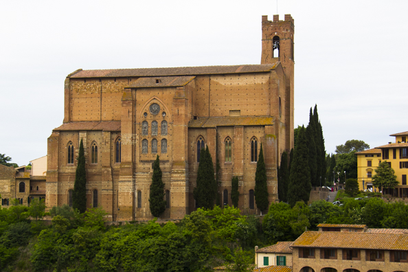 Basilica di Santa Caterina in Domenico in Siena, Tuscany in Italy