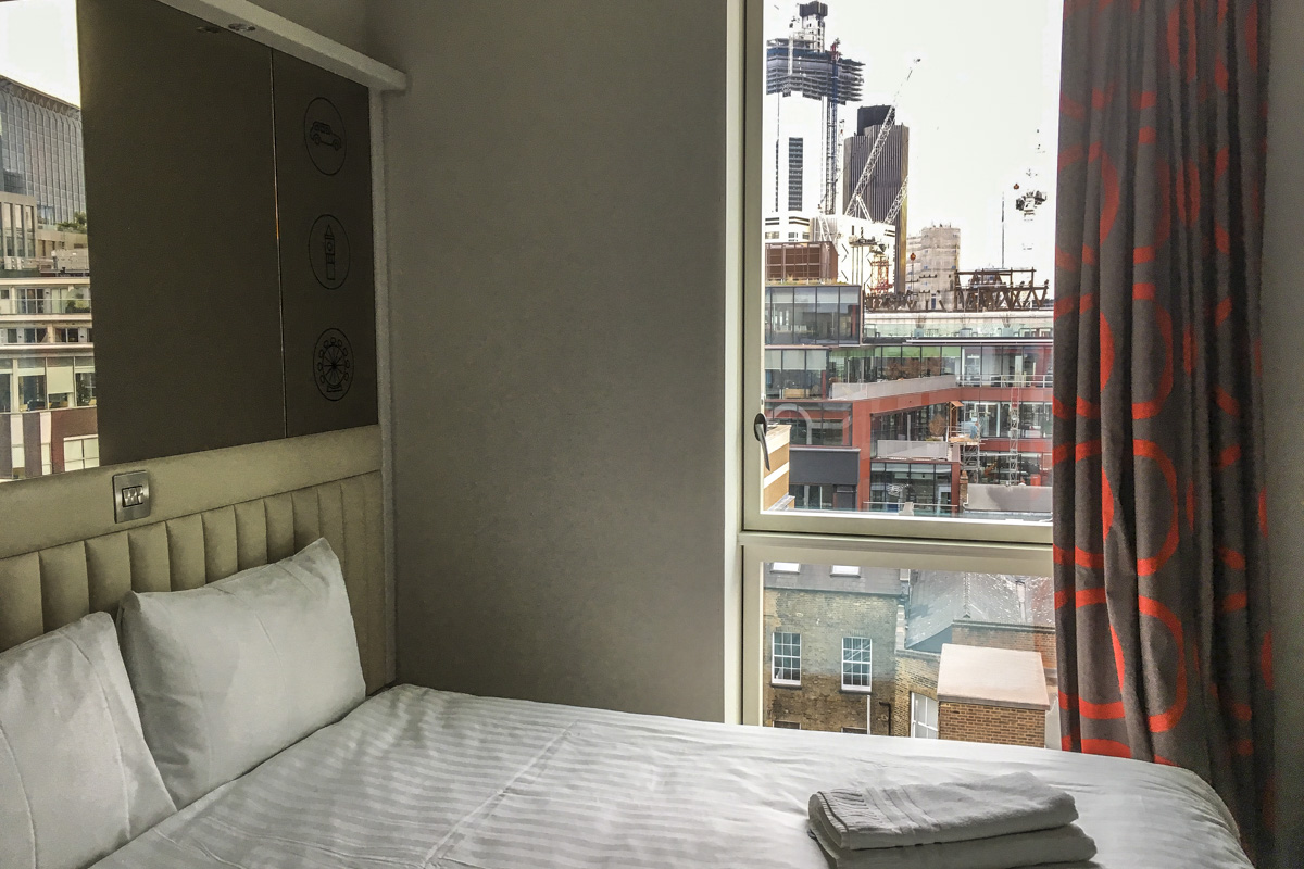 Bedroom at Point A Hotel in Shoreditch, London 8800