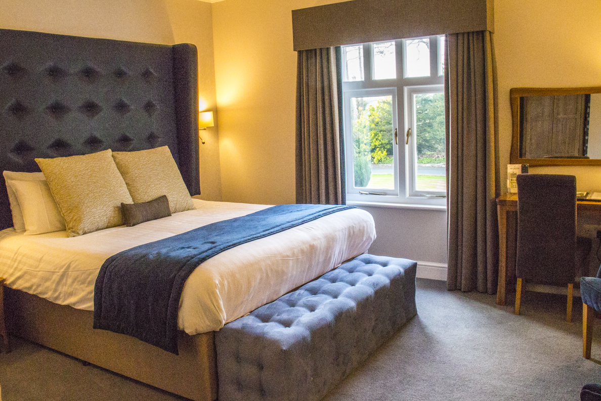 Bedroom at the Heywood Spa Hotel in Tenby in Pembrokeshire, Wales  6443