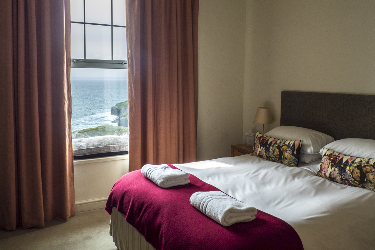 Bedroom at The Polurrian in Mullion on the Lizard in Cornwall    6023830