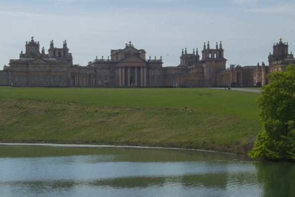 Blenheim Palace at Woodstock near Oxford