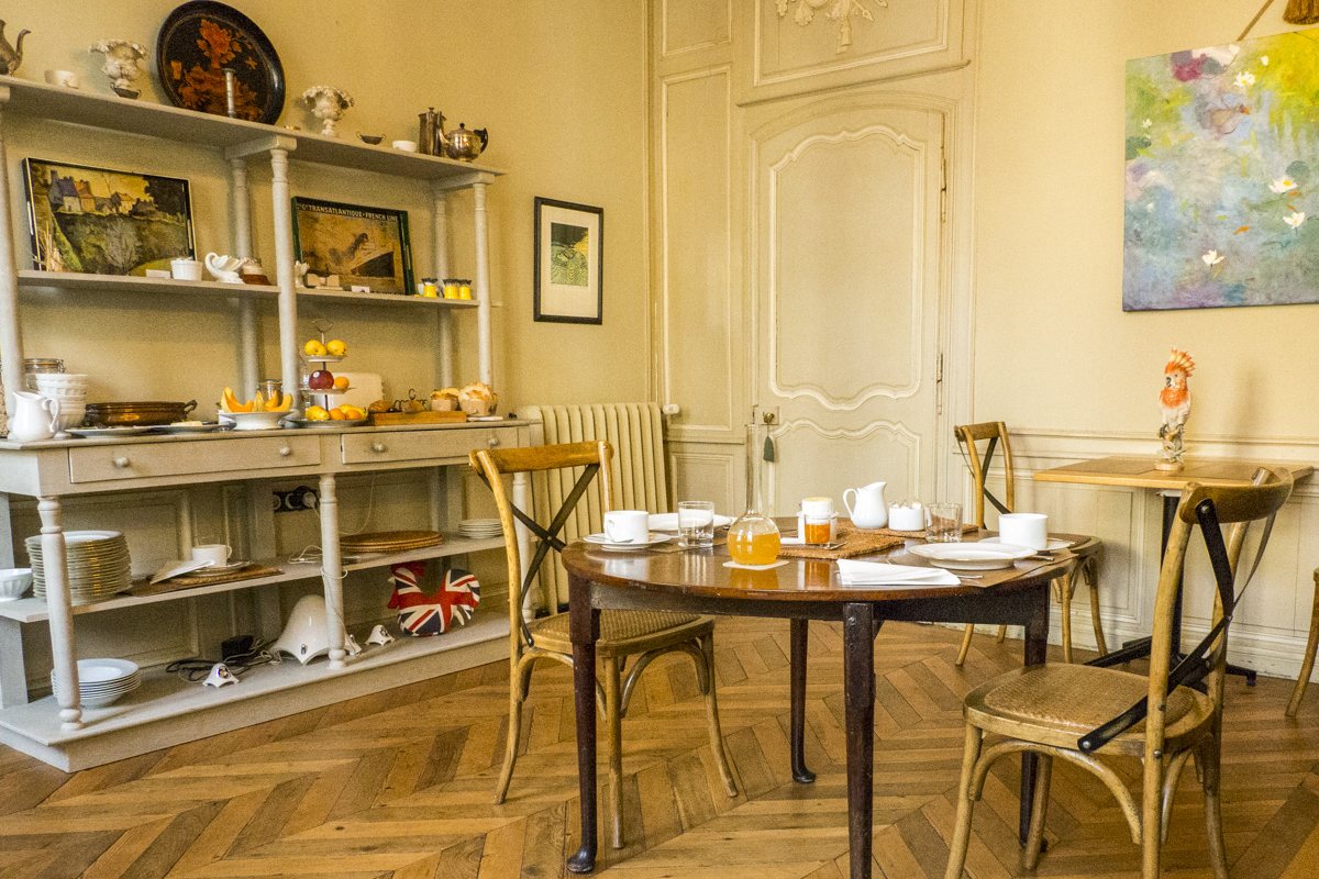 Breakfast Room at Maison 76 in Montreuil sur Mer in Pas de Calais, France   8060512
