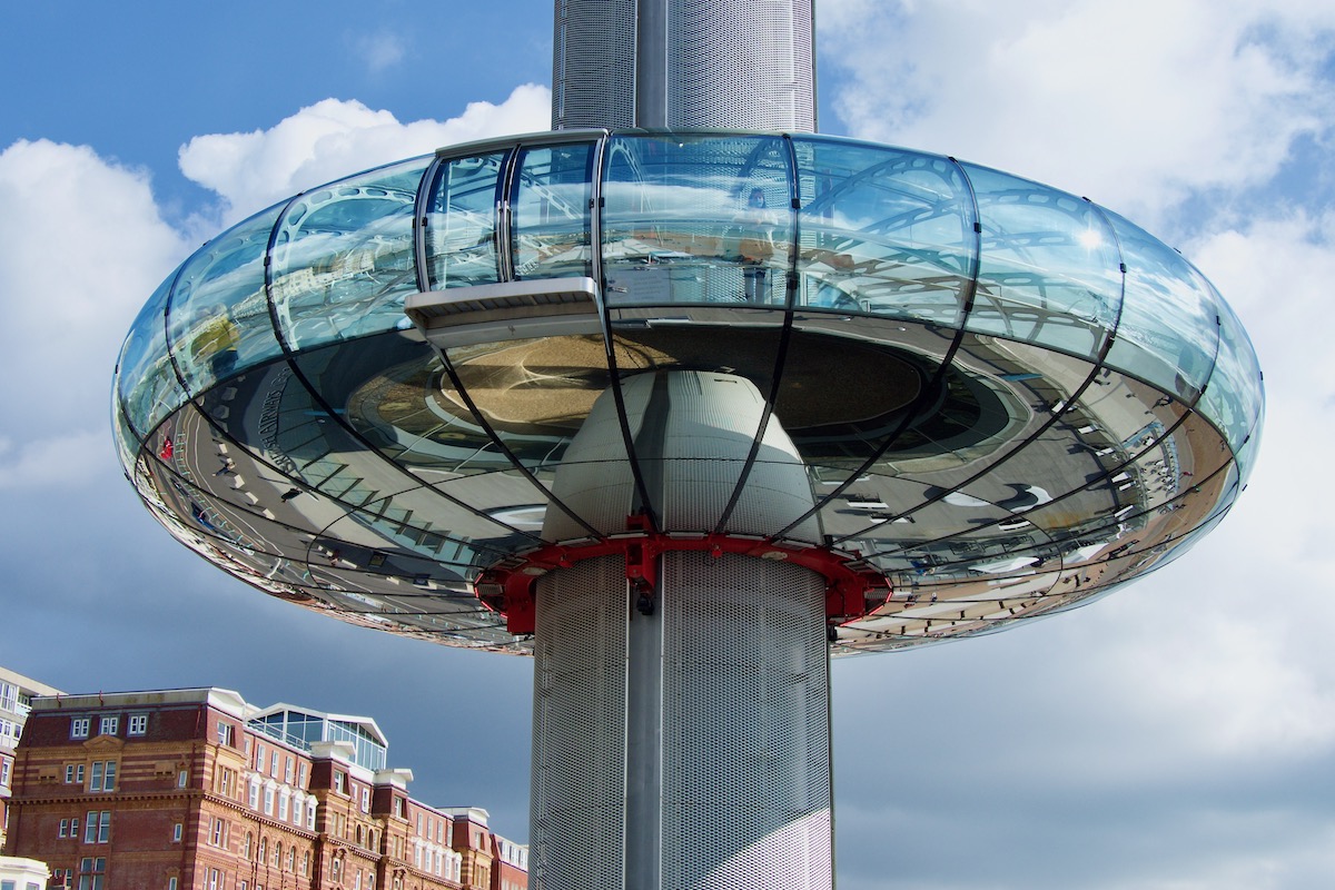 British Airways i360 Coming in to Dock