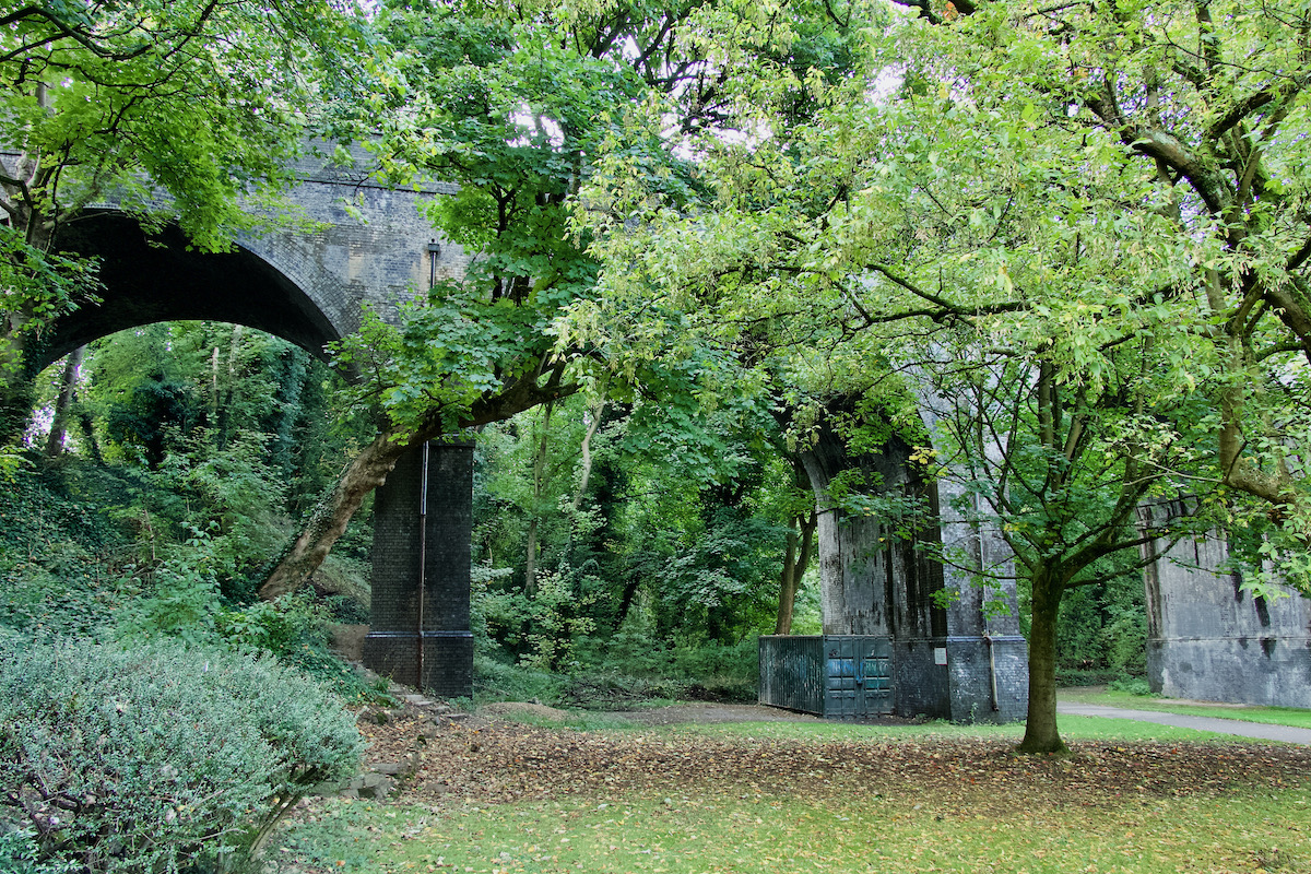 Bushey Arches in Oxhey Park, Watford