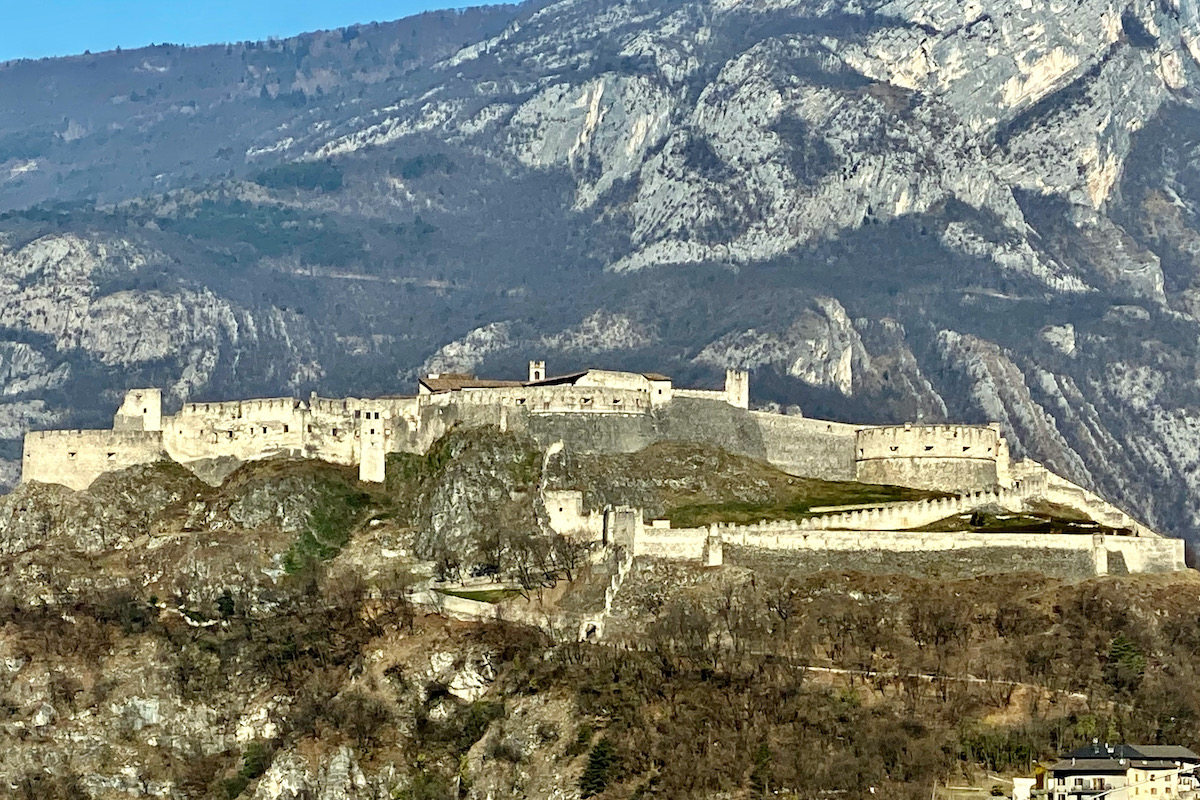 Castel Beseno in Trentino, Italy