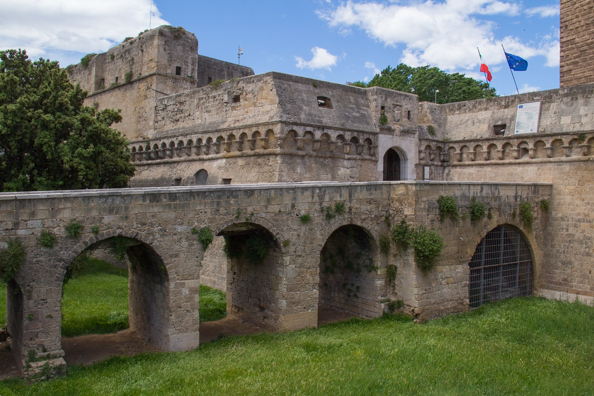 Castello Svevo a Swabian Castle in Bari in Puglia