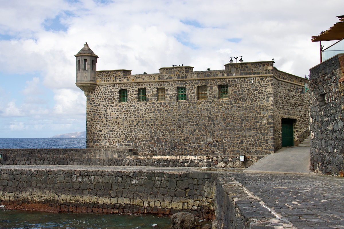 Castillo de San Felipe in Puerto de la Cruz, Tenerife