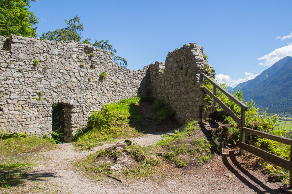 Castle Werdenfels in Garmisch-Partenkirchen in Bavaria