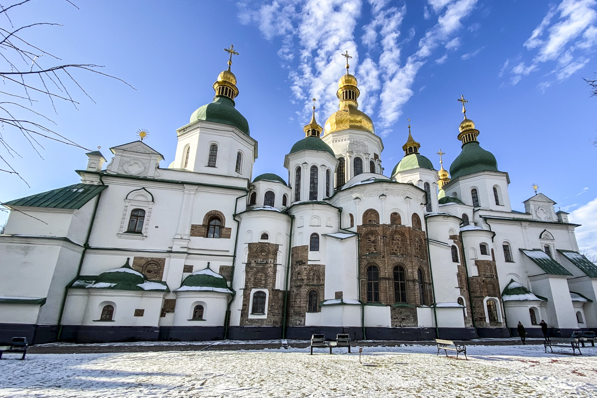 Cathedral of St Sophia in Kiev in the Ukraine   0128