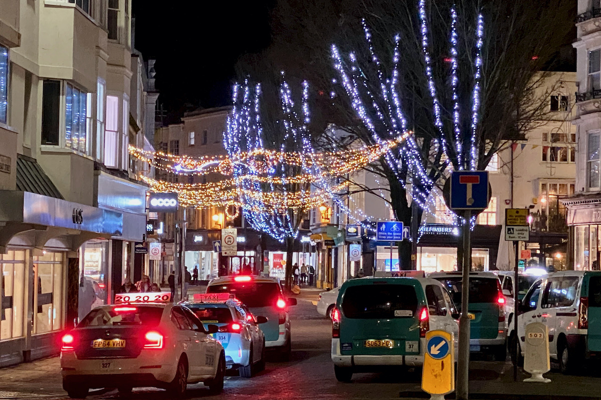 Christmas Lights in Brighton