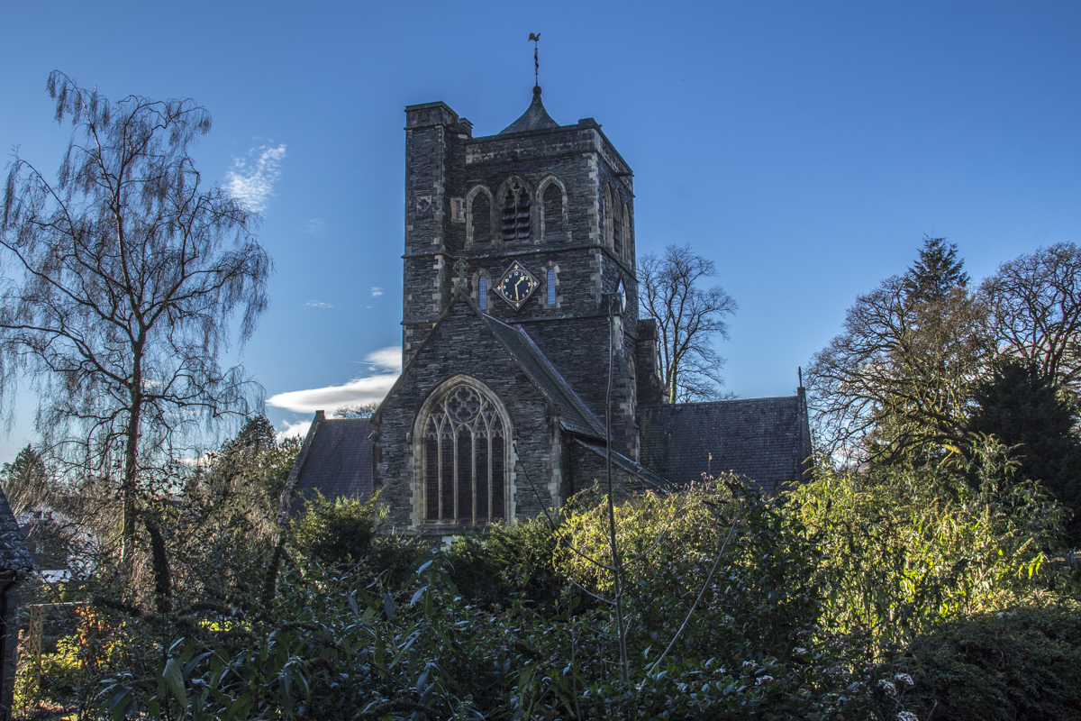 Church of St Mary in Windermere in the Lake District UK  0284