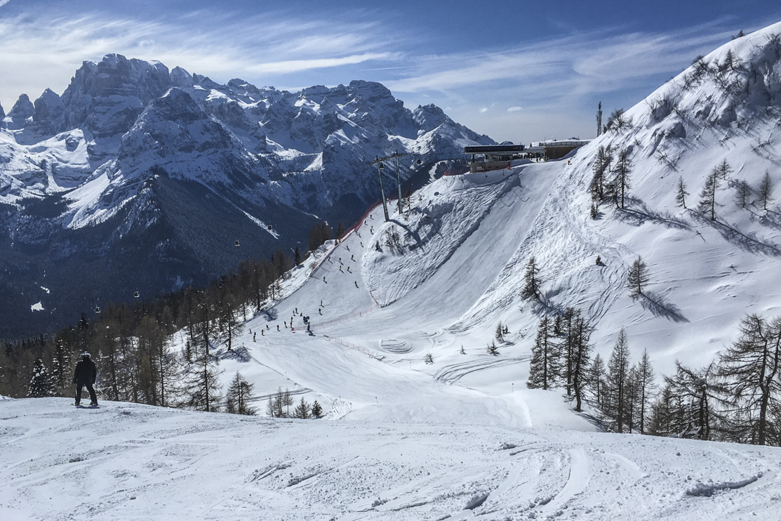 Cinque Laghi a ski area in Madonna di Campiglio in the Italian Dolomites   20185823