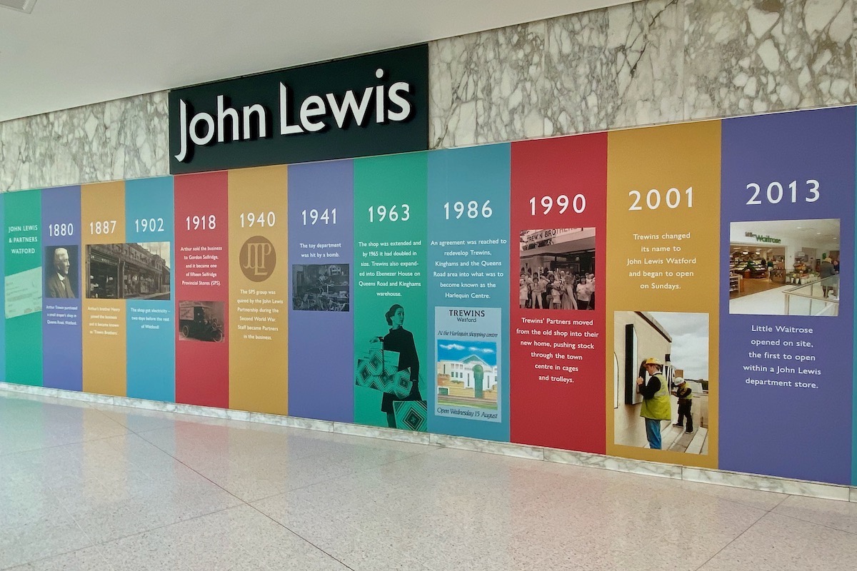 Curtain Comes Down on John Lewis in Watford