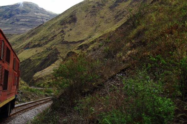 Devil's Nose section of the railway in Ecuador