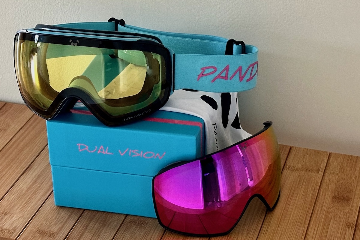 Dual Vision Ski Goggles   the Full Package