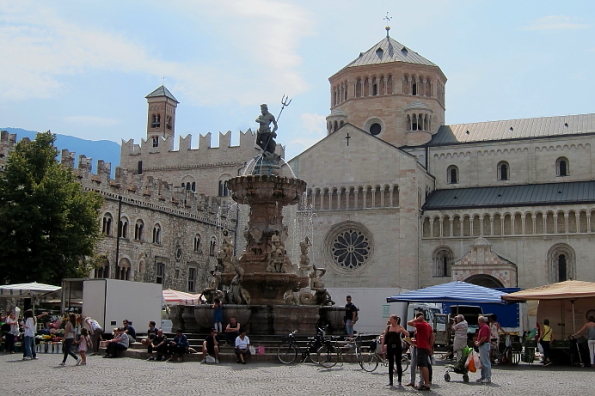 Piazza Duomo in Trento